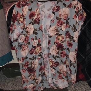 Shawl or over cami/top insanely gorgeous floral